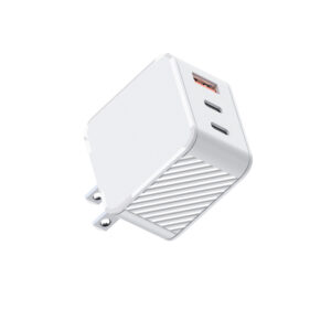 65-W-GaN-Ladegerät in Schwarz & Weiß (individuell) mit EU-, UK-, US-, AU-Stecker