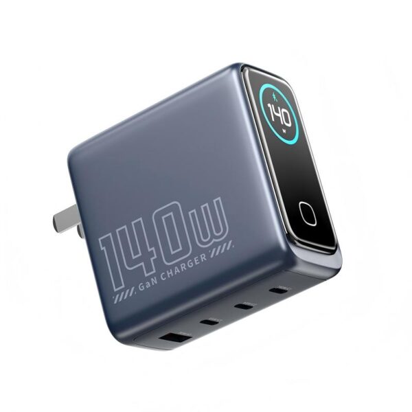 WEX140S 140W Smart Screen GaN Charger with AI Display WEX140S 140W Smart Screen GaN Charger with AI Display